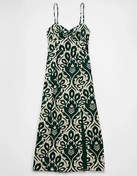 Robe mi-longue de style fourreau Catie à imprimé AE