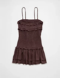 AE Smocked Ruffle Mini Dress