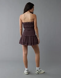 AE Smocked Ruffle Mini Dress