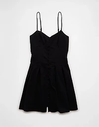AE Sweetheart Button-Up Mini Dress