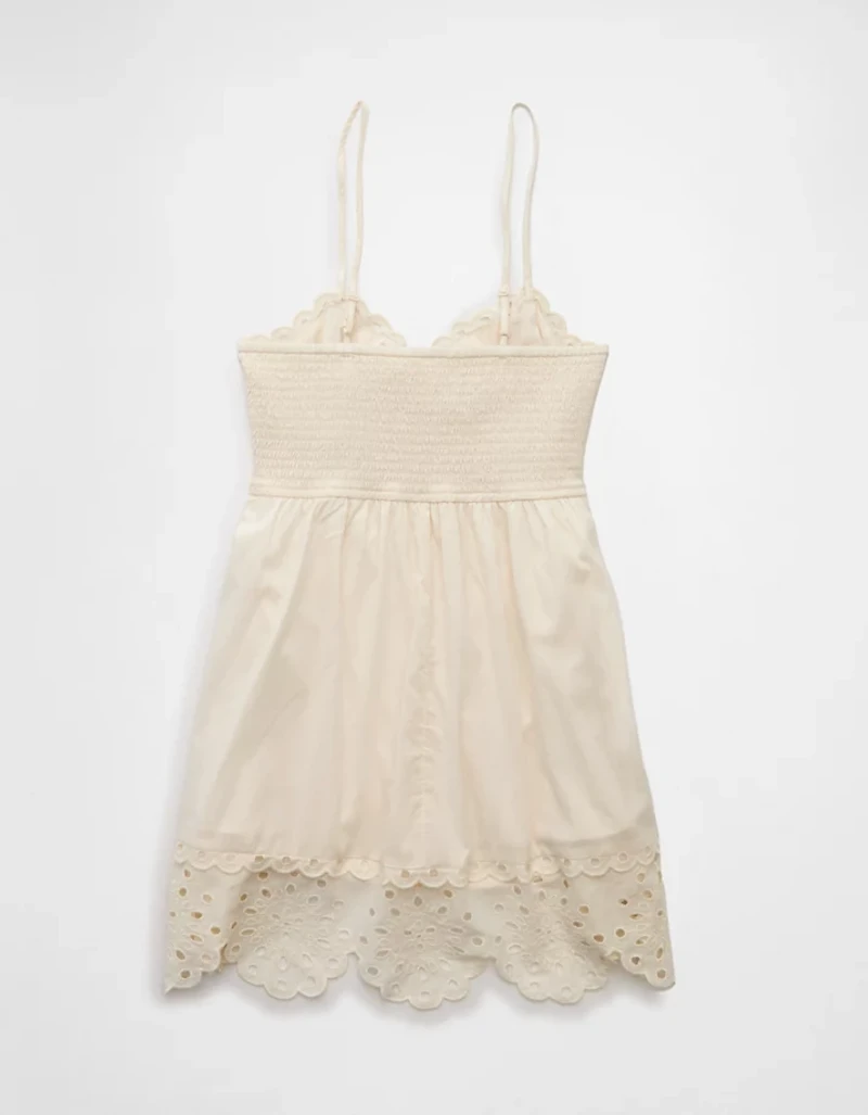 Minirobe à œillets style corset Catie AE