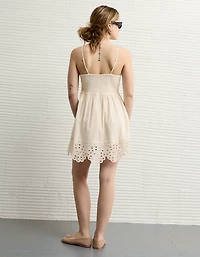 Minirobe à œillets style corset Catie AE