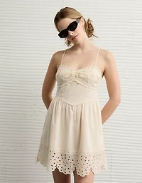 Minirobe à œillets style corset Catie AE