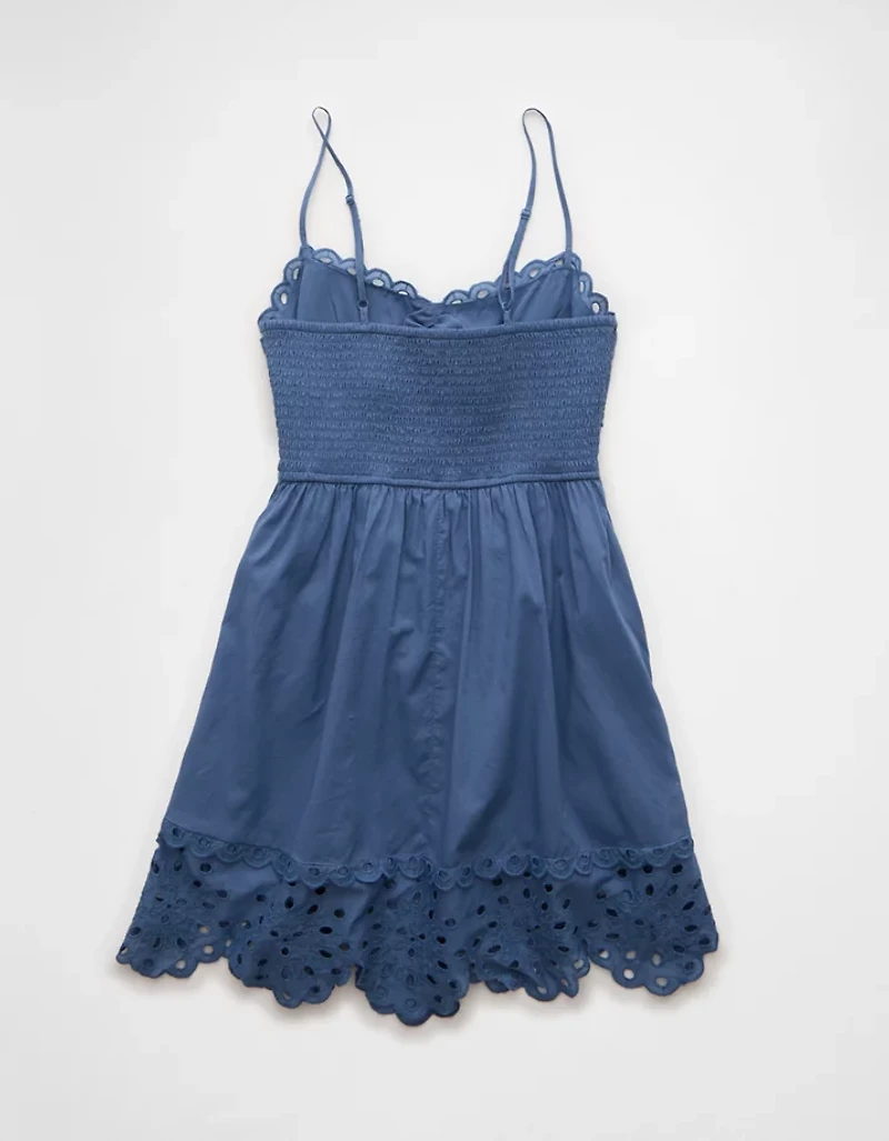 Minirobe à œillets style corset Catie AE