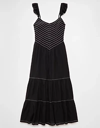 AE Bella Flutter Sleeve Midi Dress