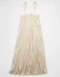 AE Sunchaser Knit Tie Shoulder Maxi Dress