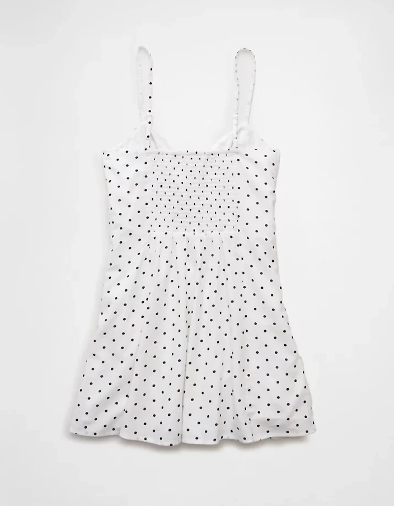 AE Sweetheart Button-Up Mini Dress