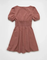 AE V-Neck Corduroy Mini Dress