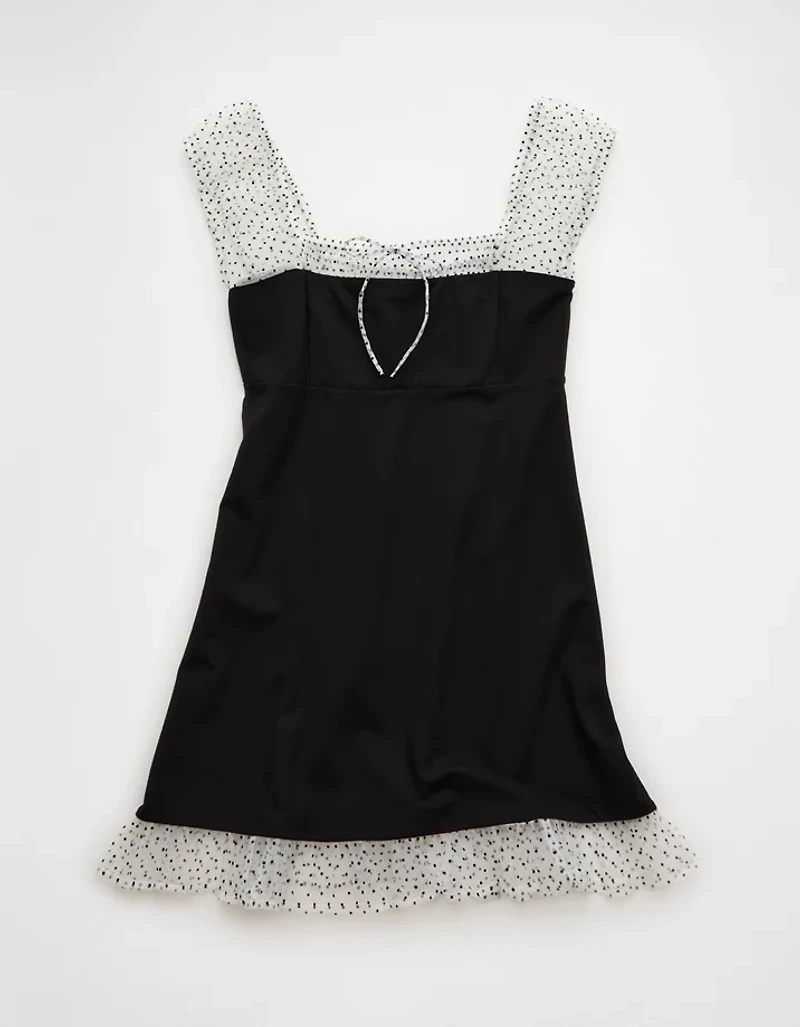 Minirobe nouée à l’avant mancherons AE