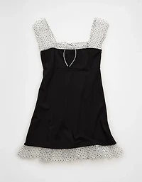 Minirobe nouée à l’avant mancherons AE