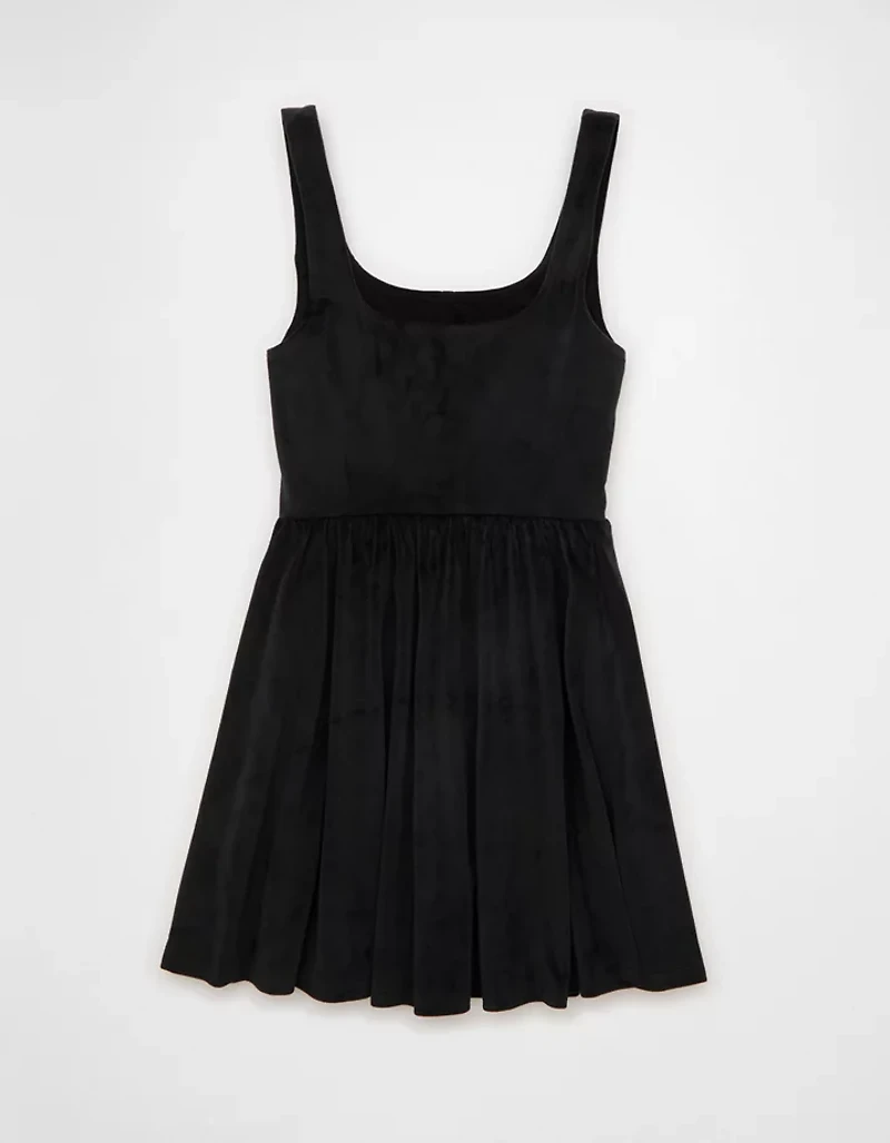 AE Velvet Corset Mini Dress