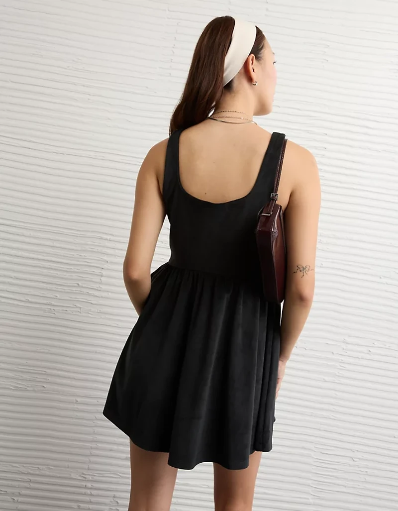 AE Velvet Corset Mini Dress