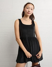 AE Velvet Corset Mini Dress