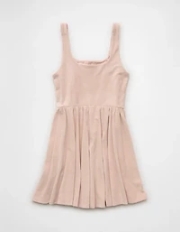 Minirobe corset en velours AE