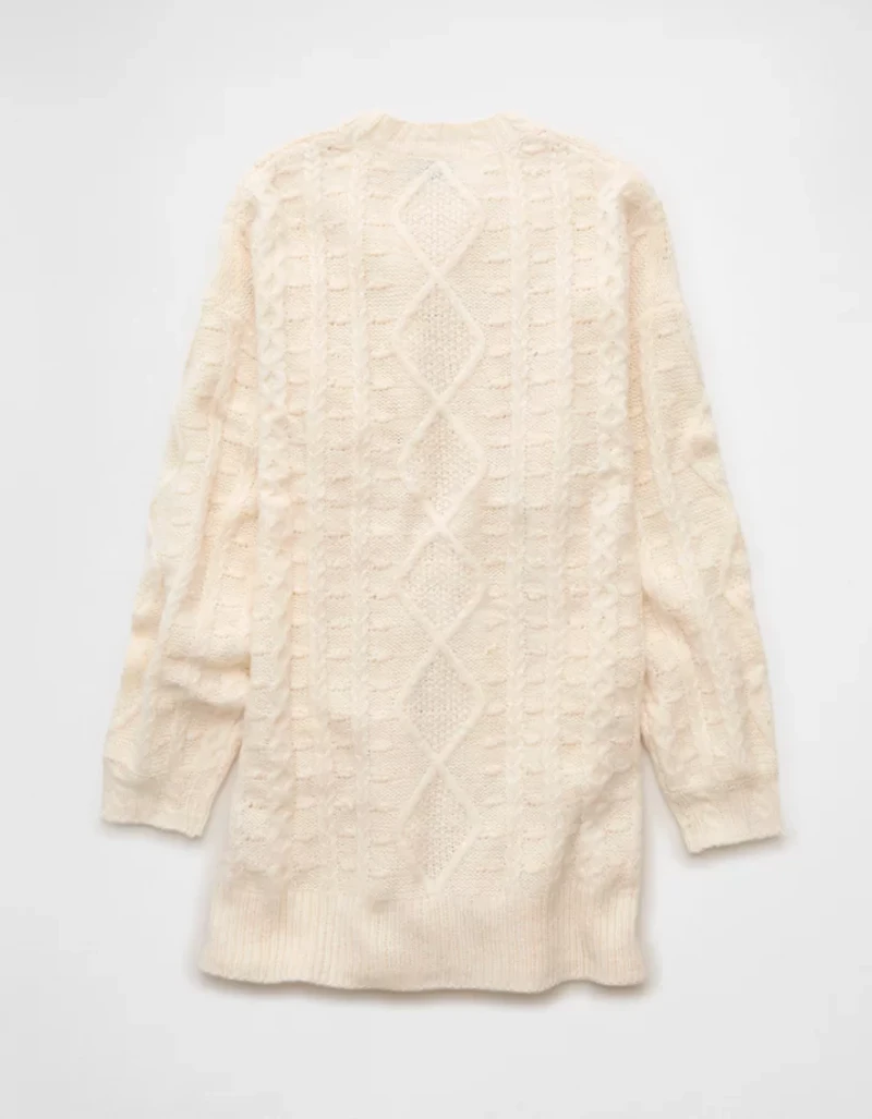 AE Cable Knit Sweater Dress