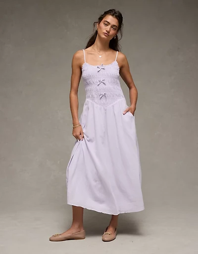 Robe mi-longue avec boucle Bella AE