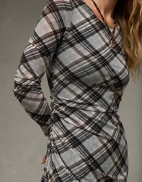AE Asymmetrical Hem Midi Dress