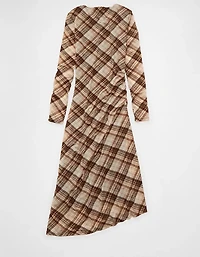 AE Asymmetrical Hem Midi Dress