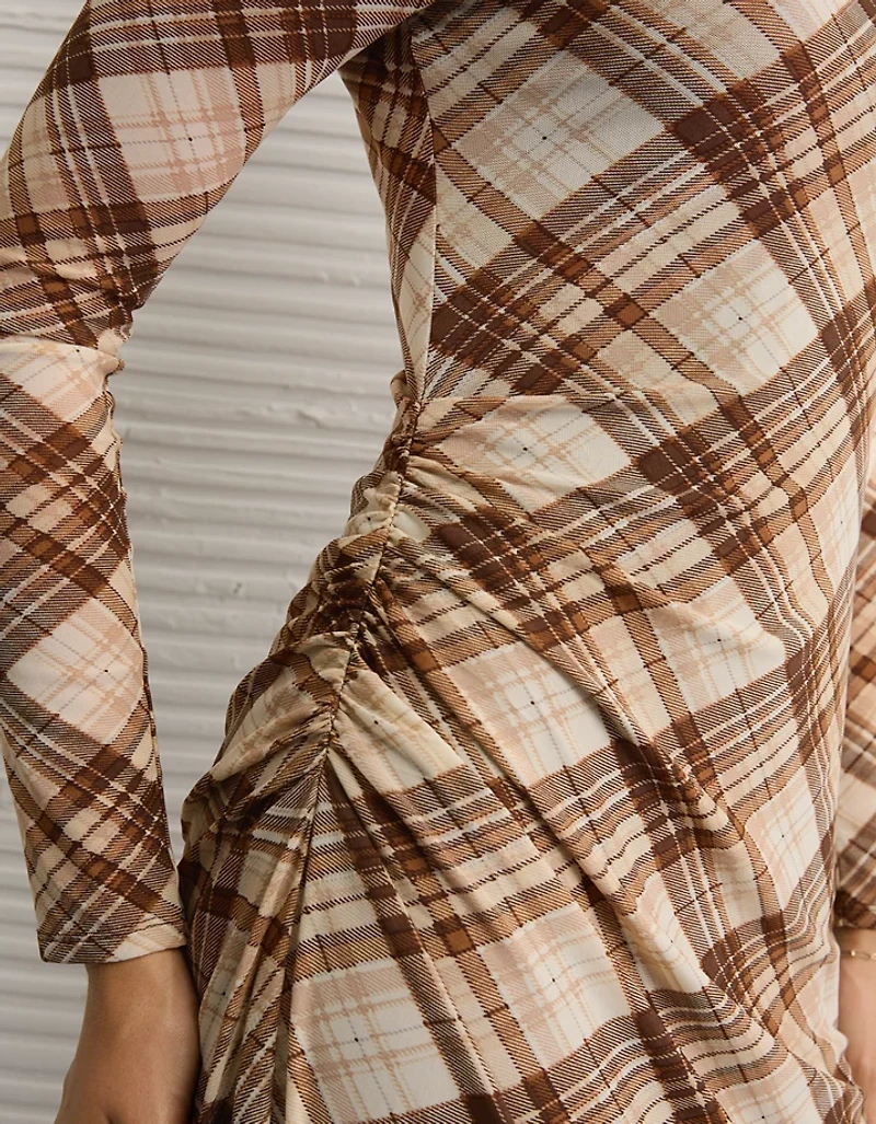 AE Asymmetrical Hem Midi Dress