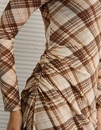 AE Asymmetrical Hem Midi Dress