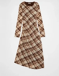AE Asymmetrical Hem Midi Dress