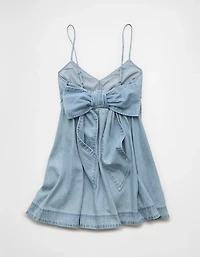 Minirobe nuisette avec boucle au dos en denim AE