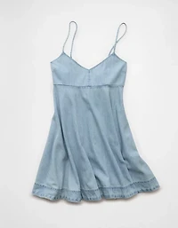 Minirobe nuisette avec boucle au dos en denim AE