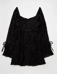 AE Long Sleeve Babydoll Mini Dress