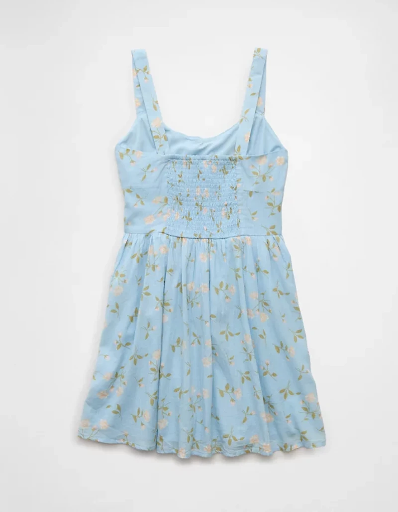 Minirobe corset à volants AE