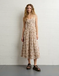 AE Sweetheart Corset Midi Dress