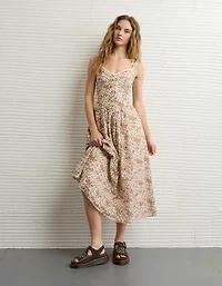 AE Sweetheart Corset Midi Dress