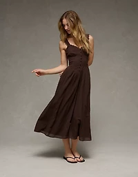 AE Sweetheart Corset Midi Dress