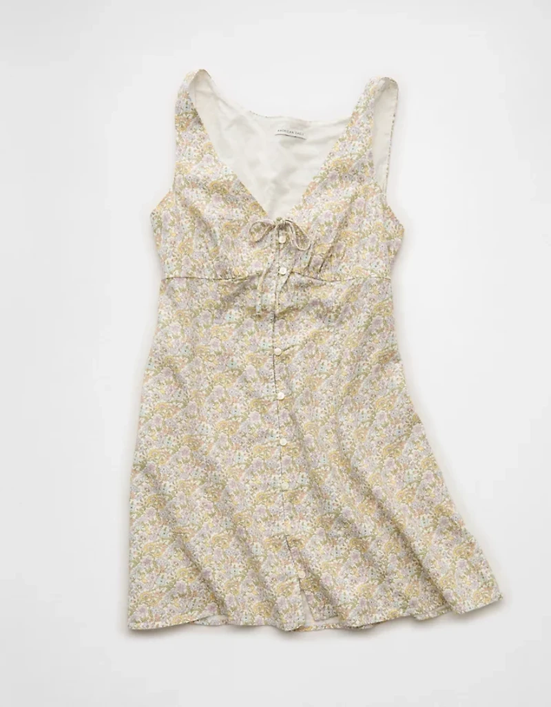 AE Button-Up Mini Dress