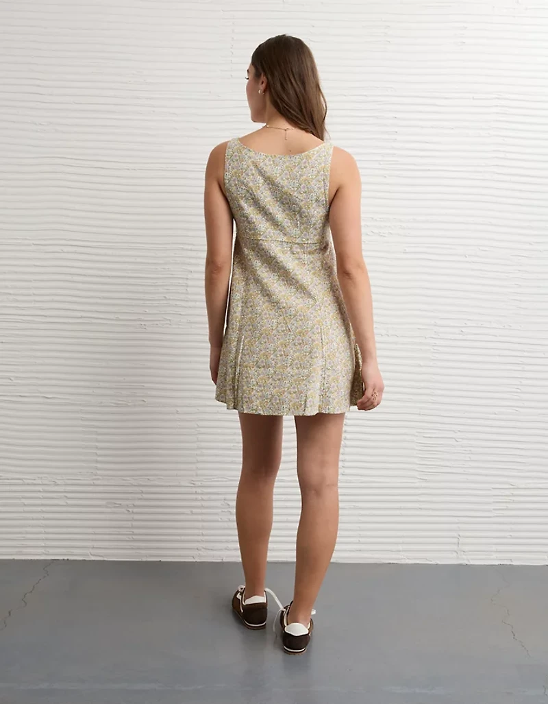 AE Button-Up Mini Dress