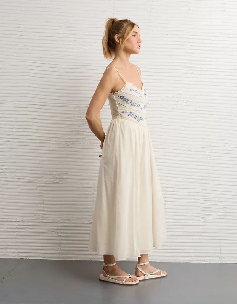 AE Bella Lace Inset Midi Dress