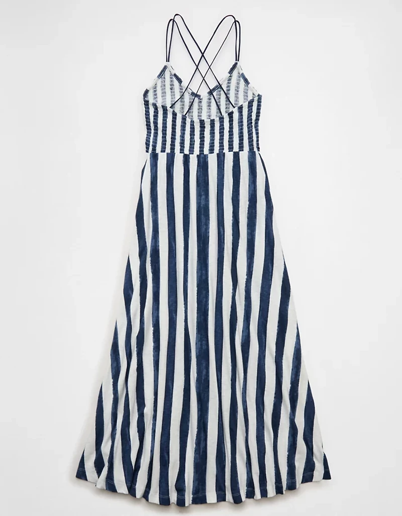 AE Sunchaser Smocked Maxi Dress