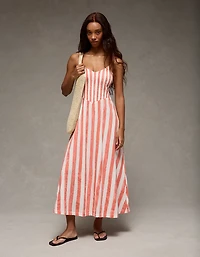 AE Sunchaser Smocked Maxi Dress