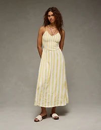 AE Sunchaser Smocked Maxi Dress