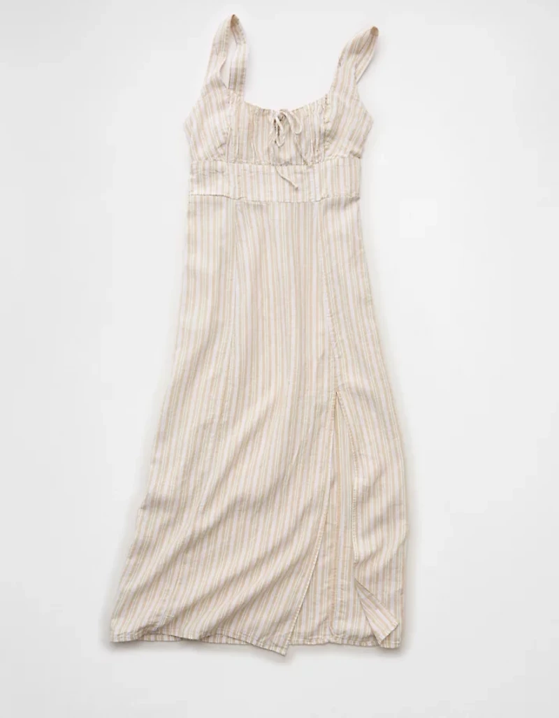 AE Catie Corset Column Midi Dress