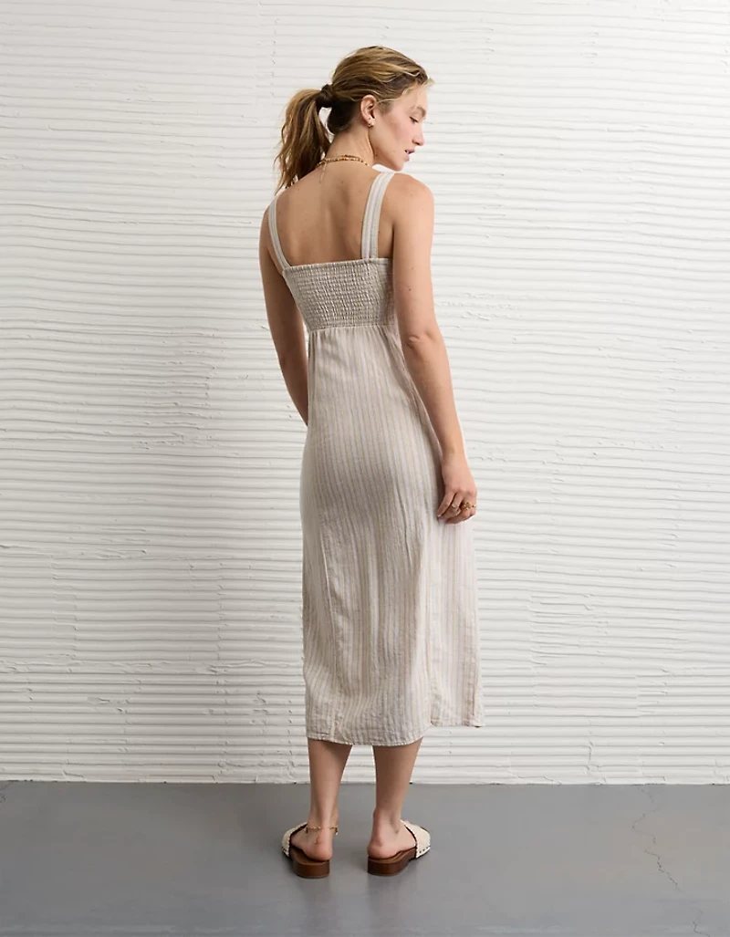 AE Catie Corset Column Midi Dress