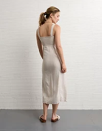 AE Catie Corset Column Midi Dress