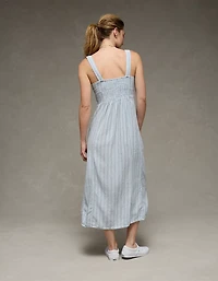 AE Catie Corset Column Midi Dress