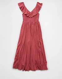 AE Sunchaser Knit Drop Waist Midi Dress