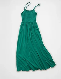 AE Sunchaser Smocked Knit Midi Dress