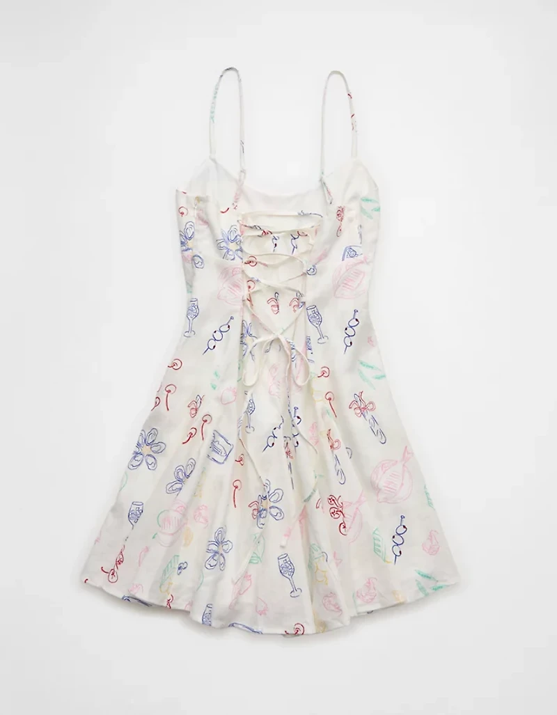 AE Pleated Mini Dress