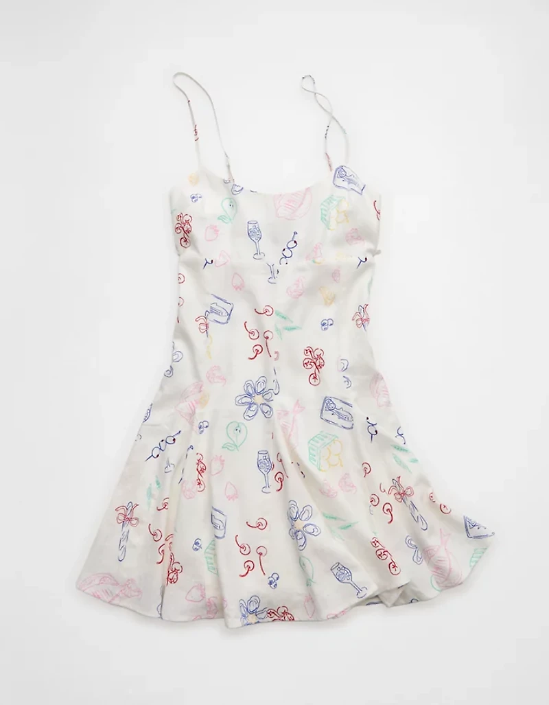 AE Pleated Mini Dress
