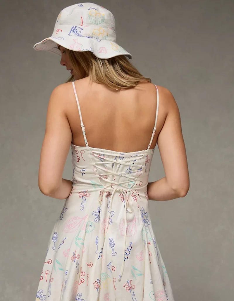 AE Pleated Mini Dress