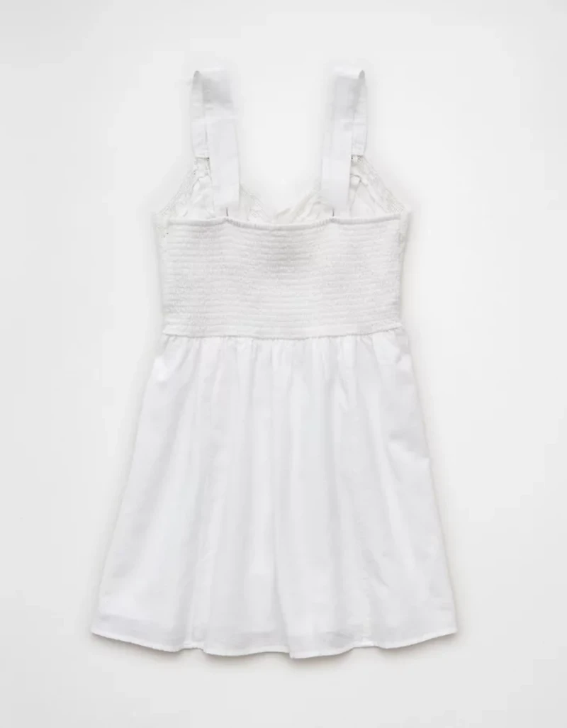AE V-Neck Lace Mini Dress