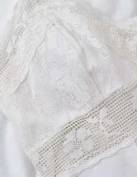 AE V-Neck Lace Mini Dress