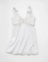AE V-Neck Lace Mini Dress